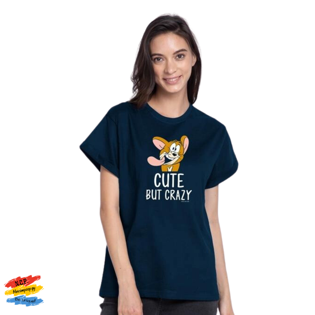 Cute But Crazy BF Fit Women's Tshirt