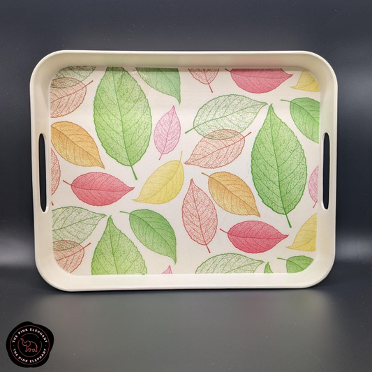 Leafy Bamboo Serving Tray