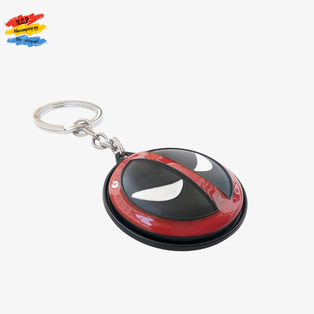 Deadpool Fidget Spinner Keychain