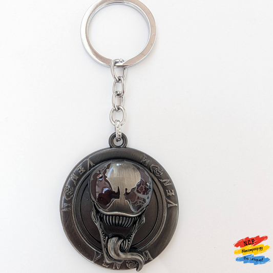 Venom Fidget Spinner Keychain