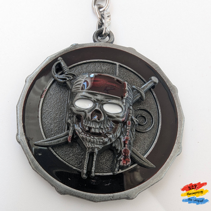 Pirates of the Caribbean Fidget Spinner Keychain