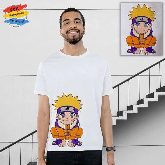 Naruto Character Printed T-Shirt