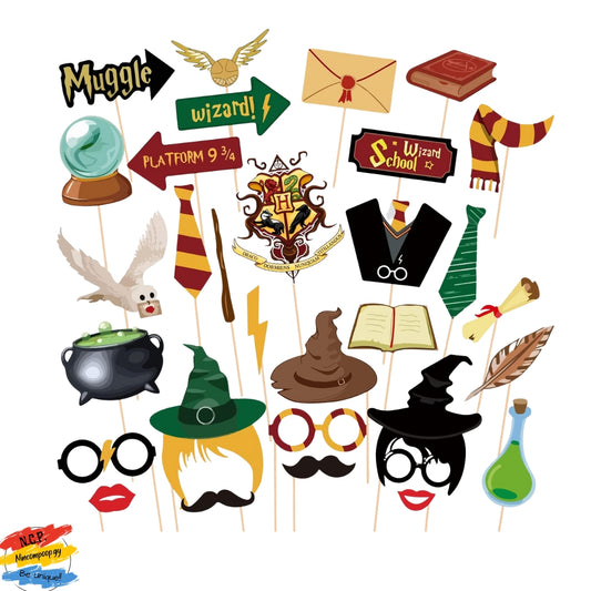 Harry Potter Themed Photo Props