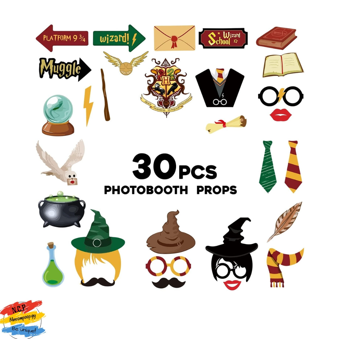 Harry Potter Themed Photo Props