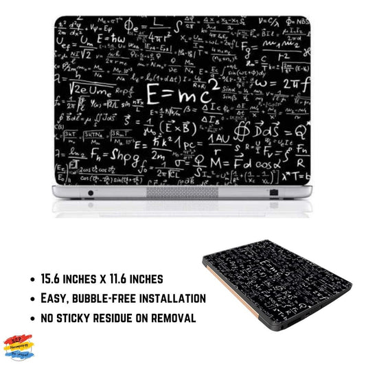 Science Equations Laptop Skin