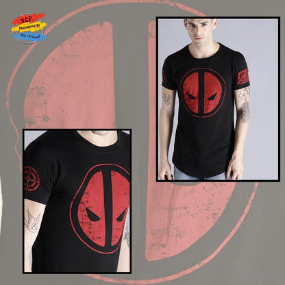 Deadpool Mask Graphic T-shirt
